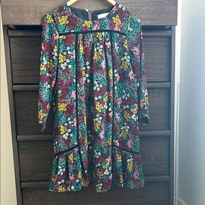 LOFT Floral Dress - Multicolor